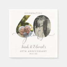 Elegantes 60. Hochzeitstag 2 Foto