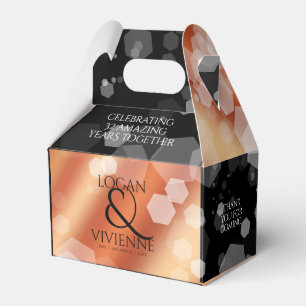 Elegantes 8. 32. Geburtstag der Bronze Geschenkschachtel