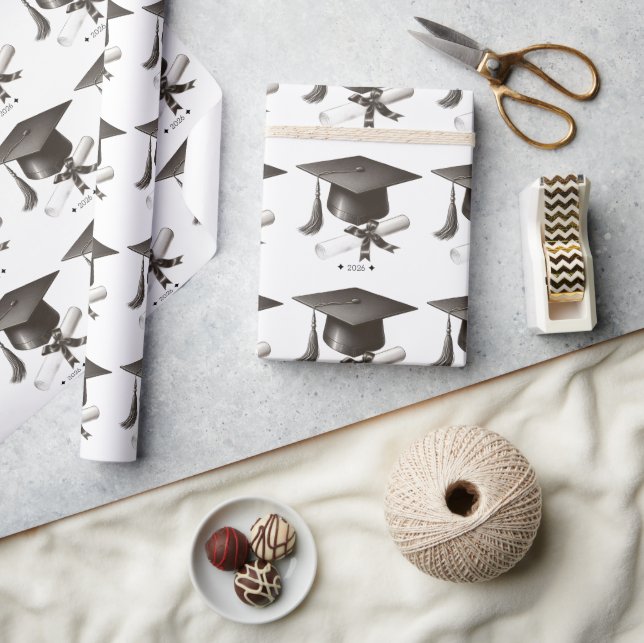 Elegantes Abschluss-Verpackungspapier Geschenkpapier (Kunsthandwerk)