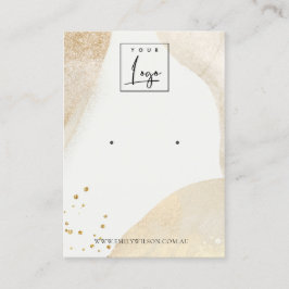 Elegantes, Abstraktes Gestaltungsdisplay Visitenkarte