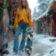 Elegantes Abstraktes Lüftermuster in zeitgenössisc