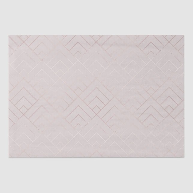 Elegantes, abstraktes Muster Seidenpapier (Vorderseite)