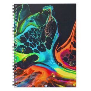 Elegantes Abstraktes Notebook Notizblock