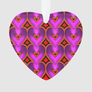 Elegantes Acryl-Herz-Ornament – Perfekt als Gesche Ornament