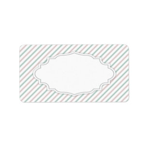 Elegantes Adressetikett