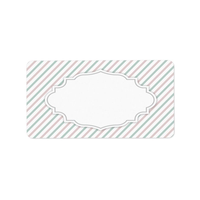 Elegantes Adressetikett (Vorne)