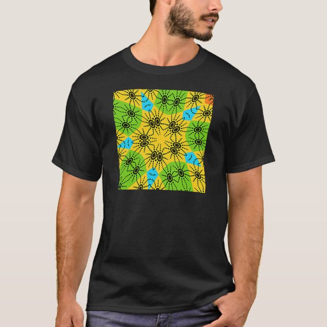 Elegantes afrikanisch Inspiriert Spider Traditiona T-Shirt (Vorderseite)