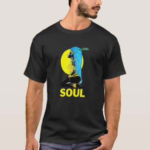 Elegantes afrikanisches Kopftuch für Frauen Schwar T-Shirt