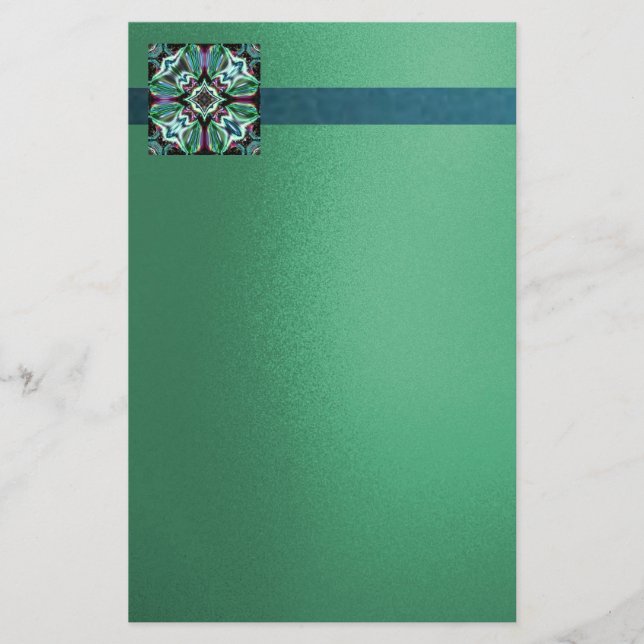 Elegantes Allure Stationary-MVB Design 1 Briefpapier (Vorderseite)