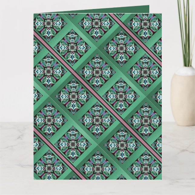 Elegantes Allure Wrapping Paper-MVB Design 1 Karte (Vorderseite)