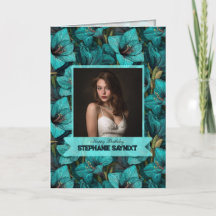 Elegantes Amaryllis-Geburtstagsgeschenk für sie