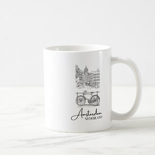 Elegantes Amsterdam Niederlande Nederland Holland Kaffeetasse
