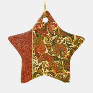 Elegantes Antiquitätenbuch, Verziertes Muster Keramik Ornament