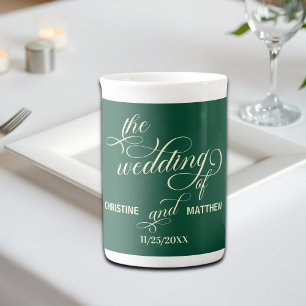 Elegantes Aquamarines Hochzeitsgeschenk Prozellantasse