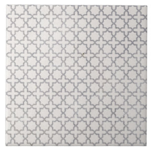 Elegantes arabeskes Ornament Fliese