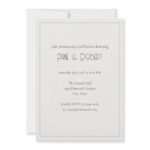 Elegantes Art Deco Jubiläum