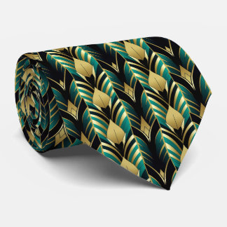 Elegantes Art Deco Muster Fliese Krawatte