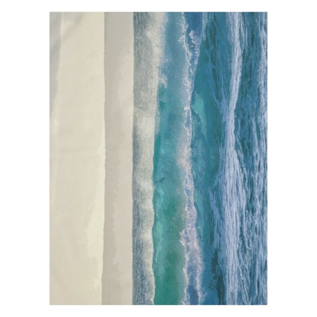 Elegantes Artwork aus den Artworks des Blue Ocean  Tischdecke (Vorderseite)