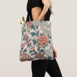 Elegantes asiatisch inspiriertes Botanikdesign