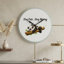 Elegantes Ästhetik-Panda-Geschenk – Einfach Minima