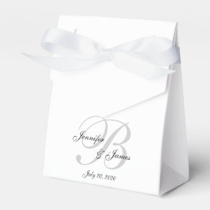 Elegantes B-Monogramm   Geschenkverpackungen für d Geschenkschachtel