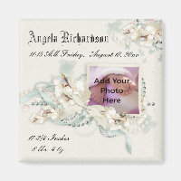 Elegantes Baby Boy oder Girl Scrapbook Foto Frame