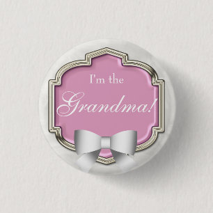 Elegantes Baby-Duschen-Party bin ich die Button