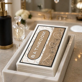 Elegantes Badetuch Serviette