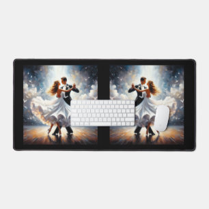 Elegantes Ballroom Dancing Couple Schreibtischunterlage