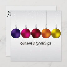 Elegantes Bauble und Sterne