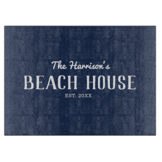 Elegantes Beach House Schneidebrett