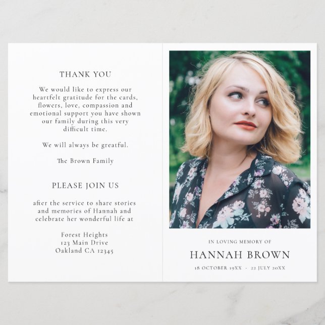 Elegantes Beerdigungsorden des Service-Memorial-Pr (Vorderseite)