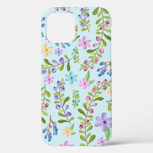 Elegantes benutzerdefiniertes Blumen-Foto Case-Mate iPhone Hülle (Rückseite)