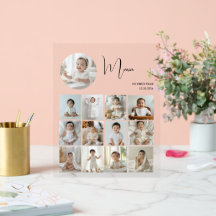 Elegantes benutzerdefiniertes Foto für die Collage