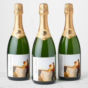 Elegantes benutzerdefiniertes funkelndes Wein-Hoch