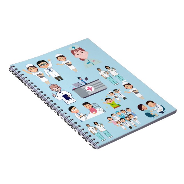 Elegantes, benutzerdefiniertes Planer-Notebook Notizblock (Rechte Seite)