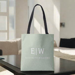 Elegantes Berufliches Monogramm Minimalistisch