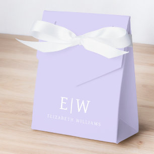 Elegantes Berufliches Monogramm Minimalistisch Geschenkschachtel
