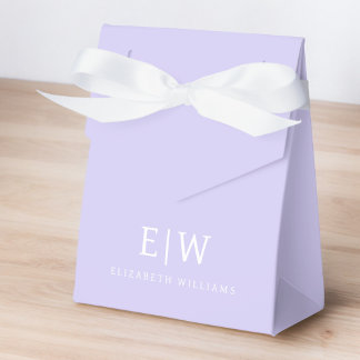 Elegantes Berufliches Monogramm Minimalistisch Geschenkschachtel