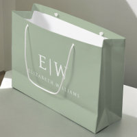 Elegantes Berufliches Monogramm Minimalistisch