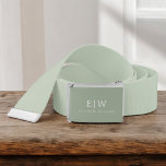 Elegantes Berufliches Monogramm Minimalistisch Gürtel<br><div class="desc">Unsere elegante Berufliche Monogram Minimalistisch Collection: Steigern Sie Ihren Stil mit zeitloser Eleganz und Eleganz. Diese Kollektion wurde mit viel Liebe zum Detail gestaltet und bietet minimalistische Designs, die mit Ihrem personalisierten Monogramm verziert sind. Jedes Stück verströmt Professionalität und Raffinesse, perfekt um in jedem Ambiente einen bleibenden Eindruck zu machen....</div>