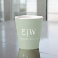 Elegantes Berufliches Monogramm Minimalistisch
