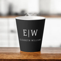 Elegantes Berufliches Monogramm Minimalistisch