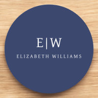 Elegantes Berufliches Monogramm Minimalistisch