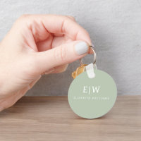 Elegantes Berufliches Monogramm Minimalistisch