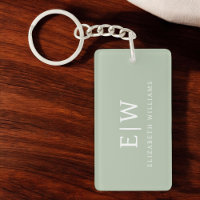 Elegantes Berufliches Monogramm Minimalistisch