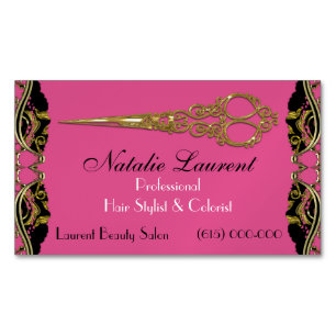 Elegantes berufliches Scissor französisches Magnetische Visitenkarte