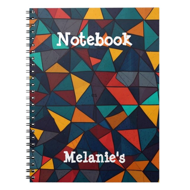 Elegantes Berufliches SpiralNotebook Notizblock (Vorderseite)