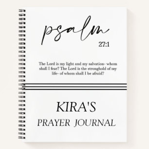 Elegantes Bibelverse Prayer Journal Notizbuch