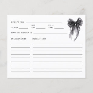 Elegantes Black Bow Brautparty Rezept